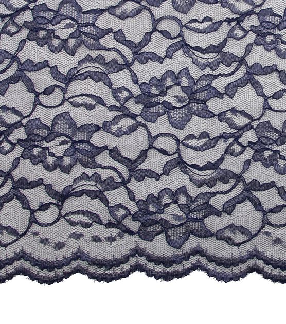 Blue Lace Fabric by Casa Collection