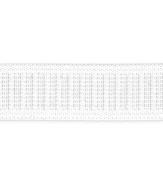 Dritz 3/4" Non-Roll Elastic, White, Sold by the Yard, , hi-res, image 3