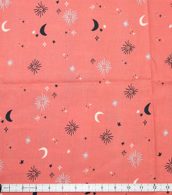 Spellbound Orange Solid Halloween Cotton Fabric