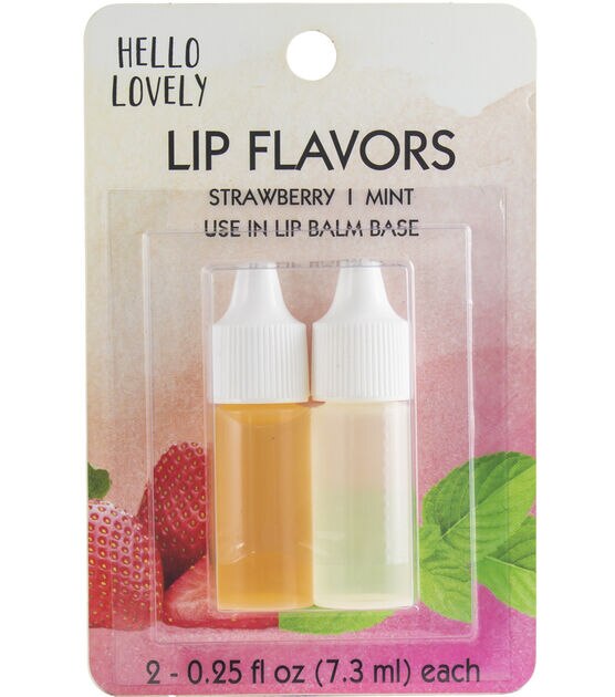 Hello Lovely Strawberry & Mint Lip Flavors