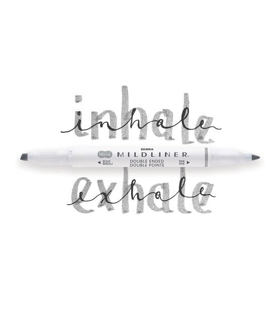 Zebra Pen Journaling and Lettering Set - Mildliners, Brush Pens