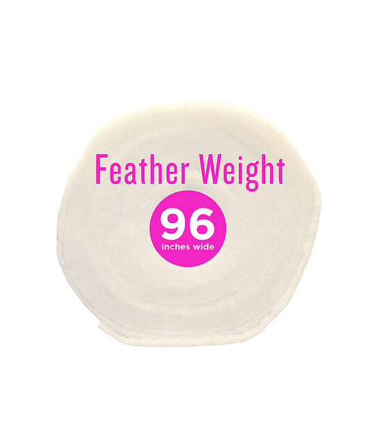 Poly-Fil Feather-Weight 100/% Polyester Quilt Batting 96/" x 30 Yard Roll