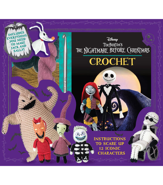 sende ødelagte afdeling ReaderLink Disney Tim Burtons's The Nightmare Before Christmas Crochet Kit  | JOANN