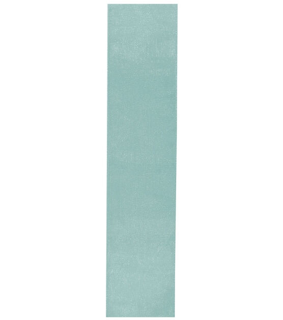 Save the Date 1.5'' X 30' Ribbon Blue Sheer, , hi-res, image 2