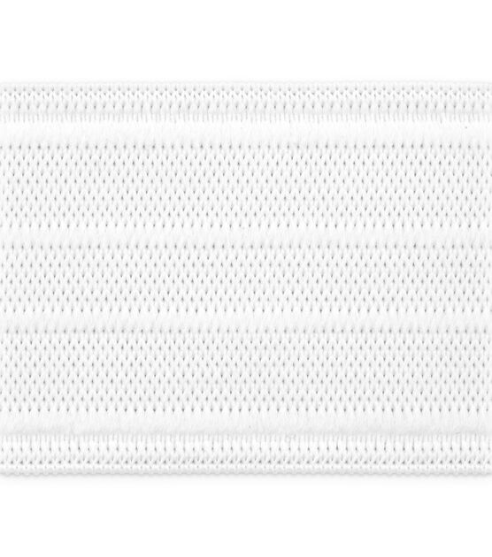 Dritz 1-1/2" Sport Elastic, White, 1 yd, , hi-res, image 4