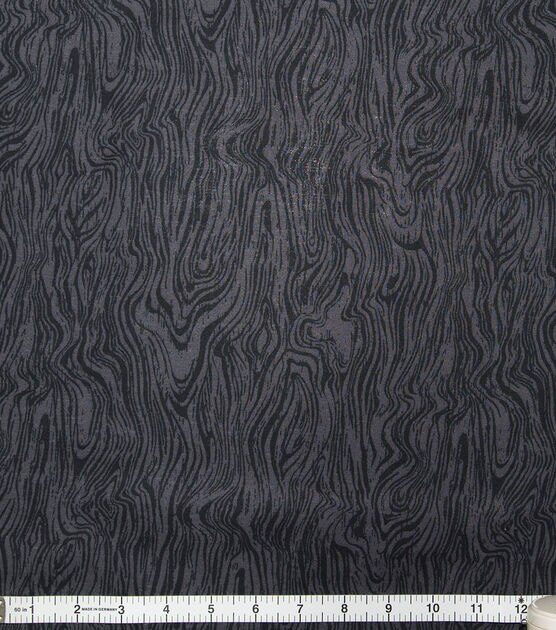 Black Wood Texture Quilt Cotton Fabric by Keepsake Calico