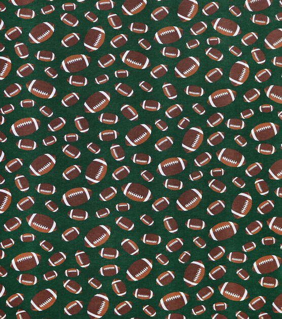 Football Super Snuggle Flannel Fabric