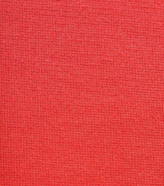 Bottomweight Jegging Knit Fabric  Red