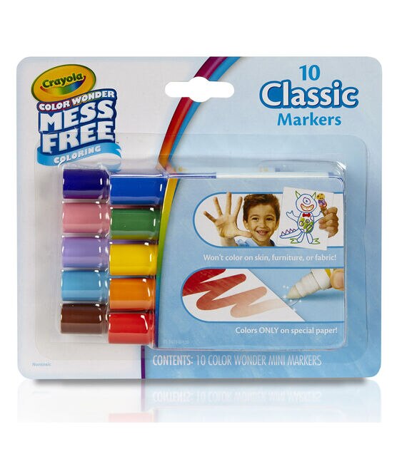 Crayola 10ct Classic Washable Fine Line Markers
