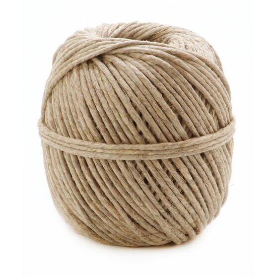 200' Light Brown Natural Hemp Cord by hildie & jo