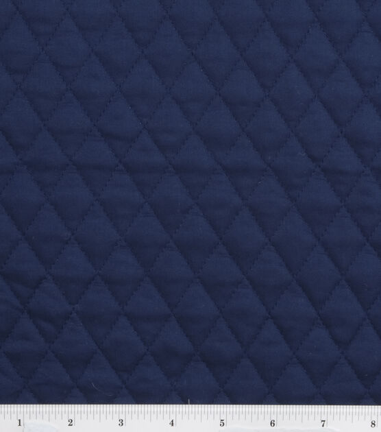 Double Faced Quilt Navy Diamond