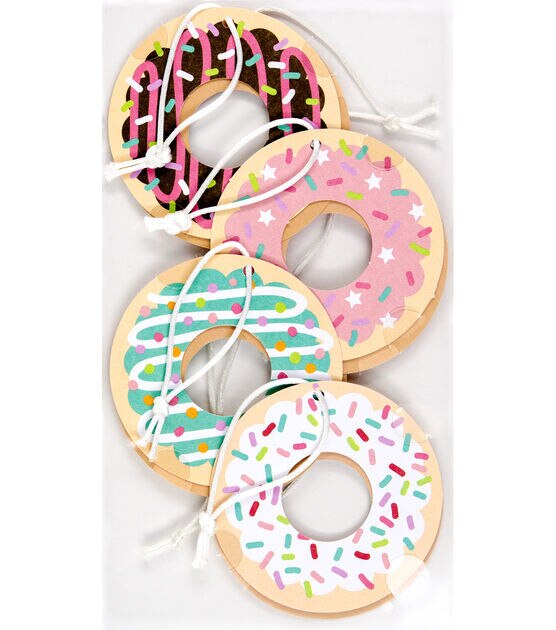 Jolee's Boutique 8 Pack 4''x7'' Donut Tags