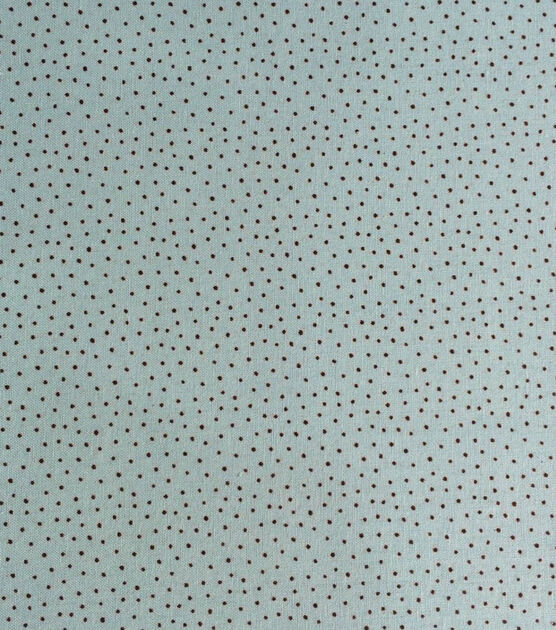 Mini Dots on Blue Quilt Cotton Fabric by Keepsake Calico