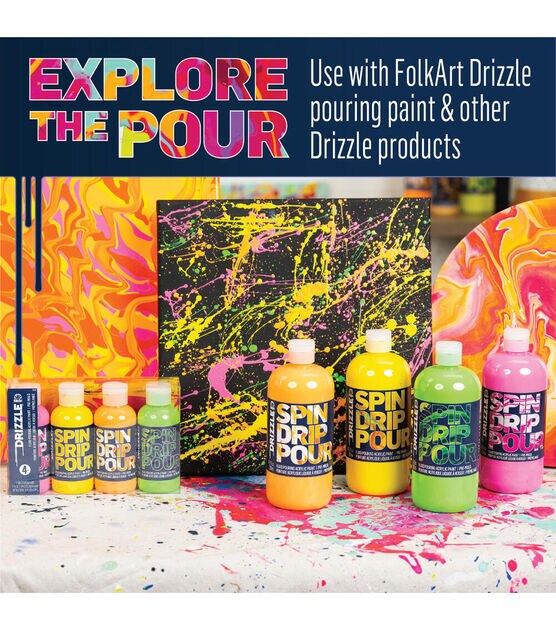 FolkArt Drizzle Combing Squeeze Bottle Set - 2 Piece
