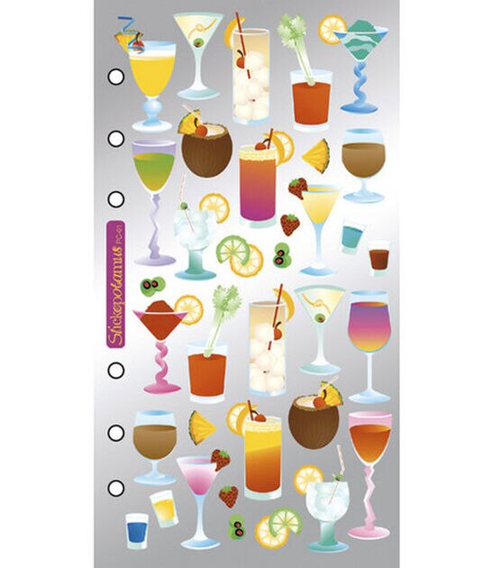 Sticko Classic Stickers Cocktails