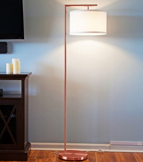 Brightech Montage Modern LED Floor Lamp - Rose Gold, , hi-res, image 4