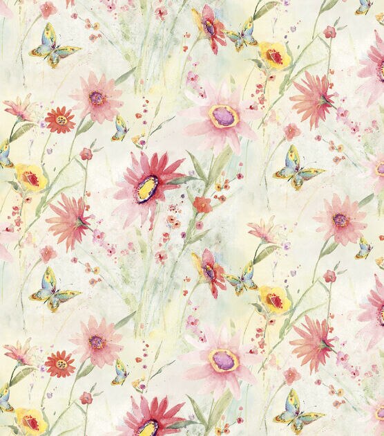 Premium Cotton Fabric Wildflowers | JOANN