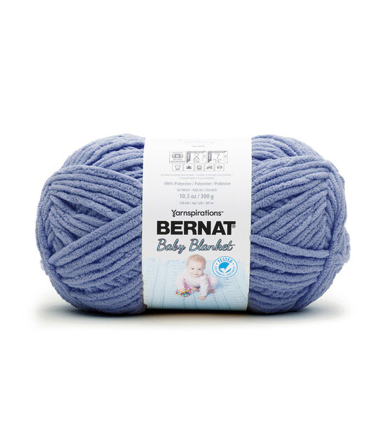 Bernat Baby Blanket Solid 220yds Super Bulky Polyester Yarn, , hi-res, image 1