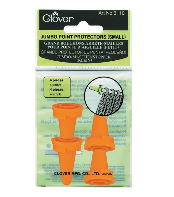 Clover Jumbo Knitting Needle Point Protectors - Small – The Needle