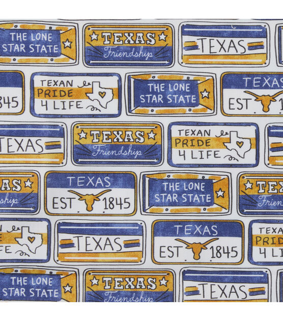 Texas State Pride Cotton Fabric Quarter Bundle, , hi-res, image 3