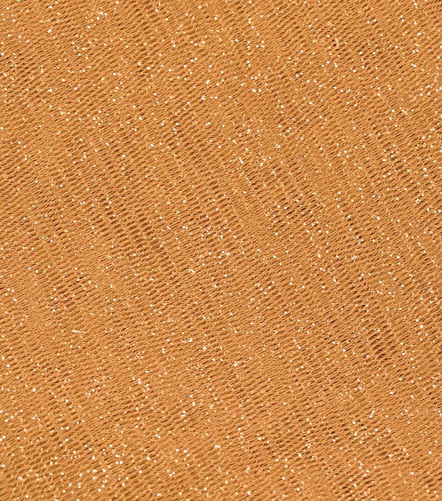 Sparkle Tulle Fabric, Gold, swatch