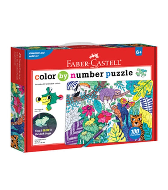 Faber-Castell 100pc DIY Coloring Puzzle