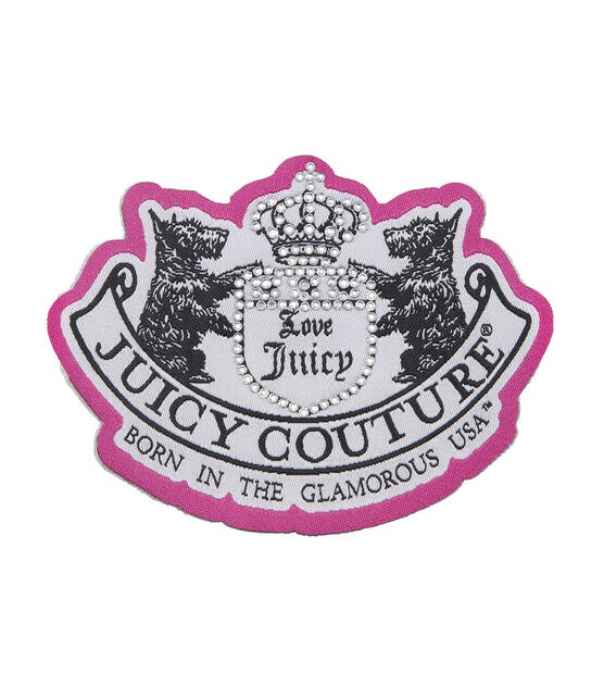 Juicy Couture 3 Logo Iron On Patch