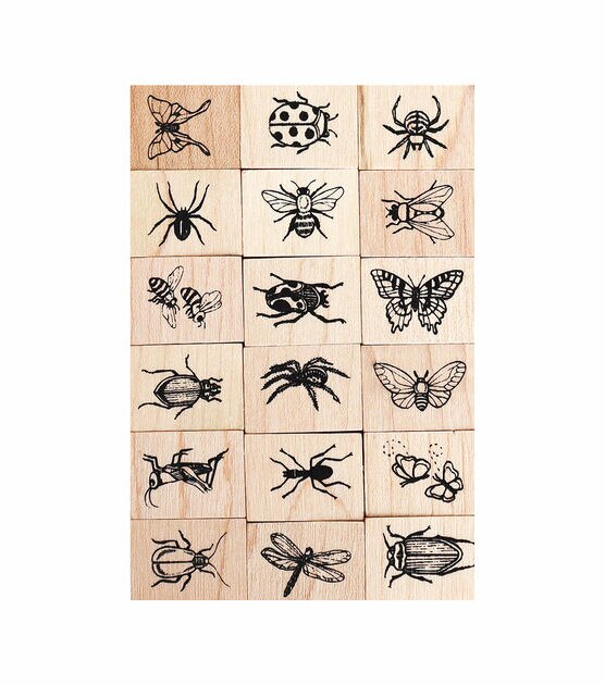 Hero Arts 18 Pack Ink 'n Stamps Bugs