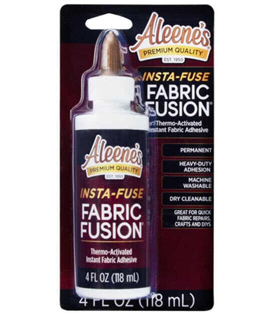 Aleene's Permanent Fabric Glue 4oz 