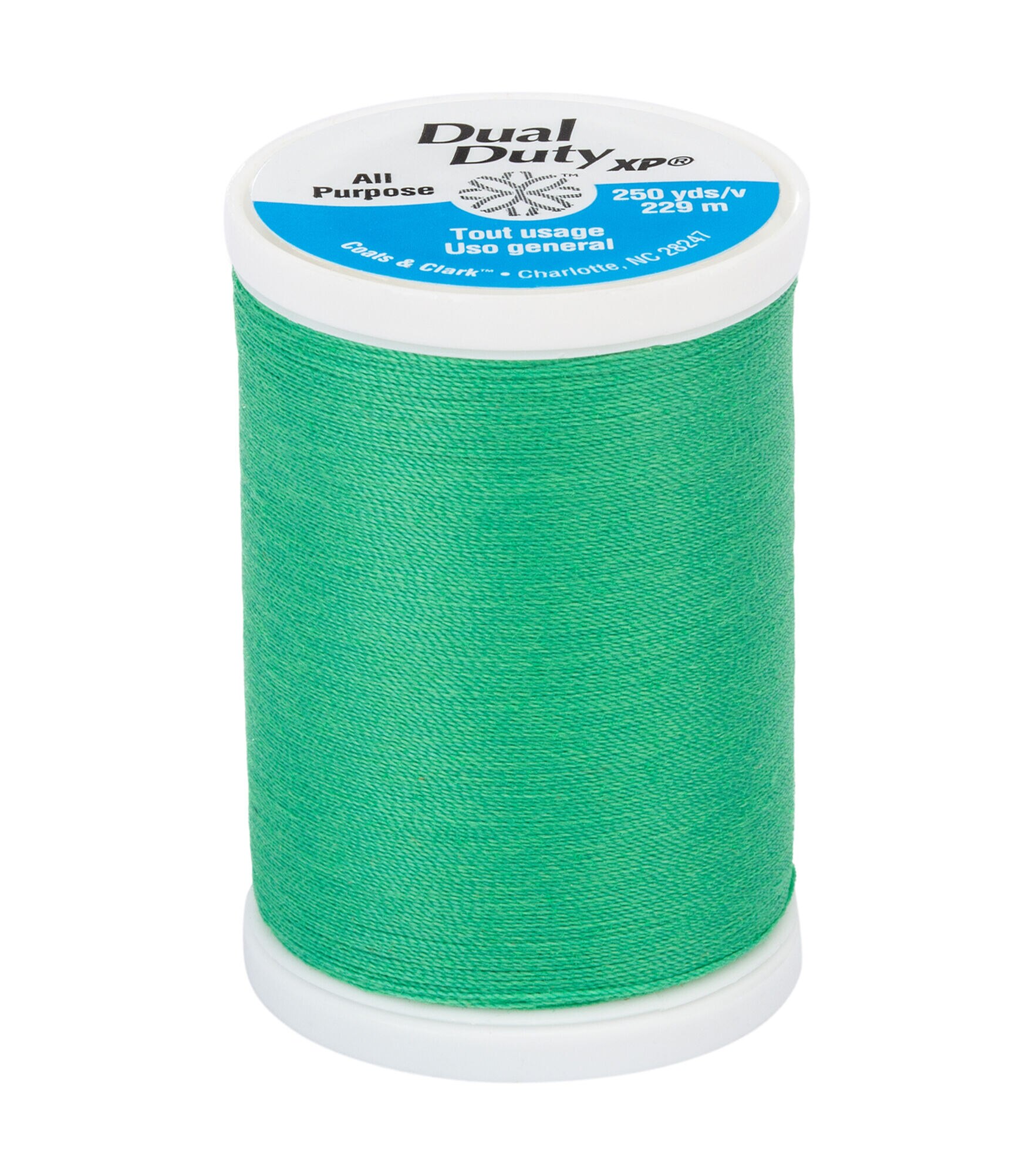 Coats & Clark Dual Duty XP General Purpose Thread 250yds, #6640dd Spearmint, hi-res