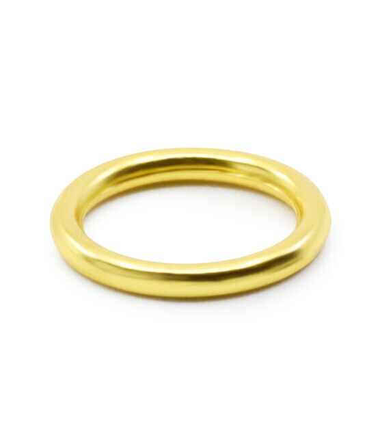 Dritz Home 1/2" Plastic Rings, 24 pc, Brass, , hi-res, image 3