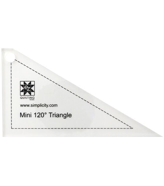 Ez Quilting Mini 120° Triangle Jelly Roll Ruler, , hi-res, image 2