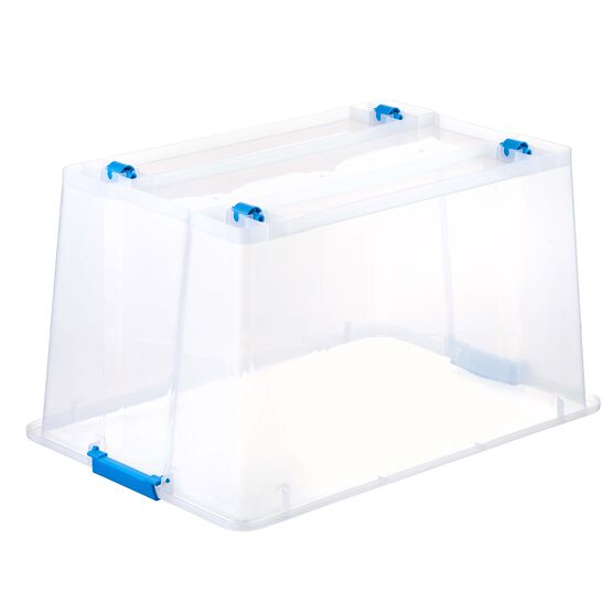 52 Liter Plastic Storage Box With Snap Lid by Top Notch, , hi-res, image 3
