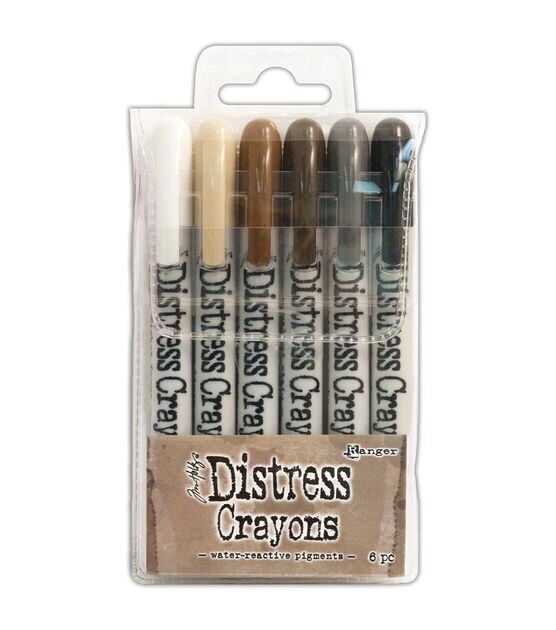 Tim Holtz #3 Distress Crayon Set 6ct