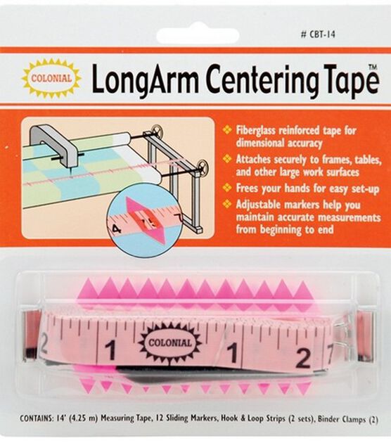 Longarm Centering Tape 14'