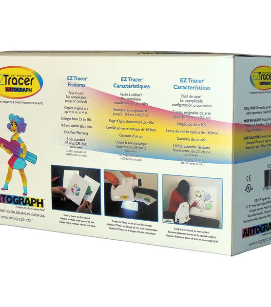 EZ Tracer Opaque Art Projector for Wall or Canvas Image