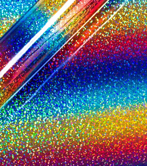 Siser Holographic HTV Vinyl 11.8X36 Roll - Rainbow