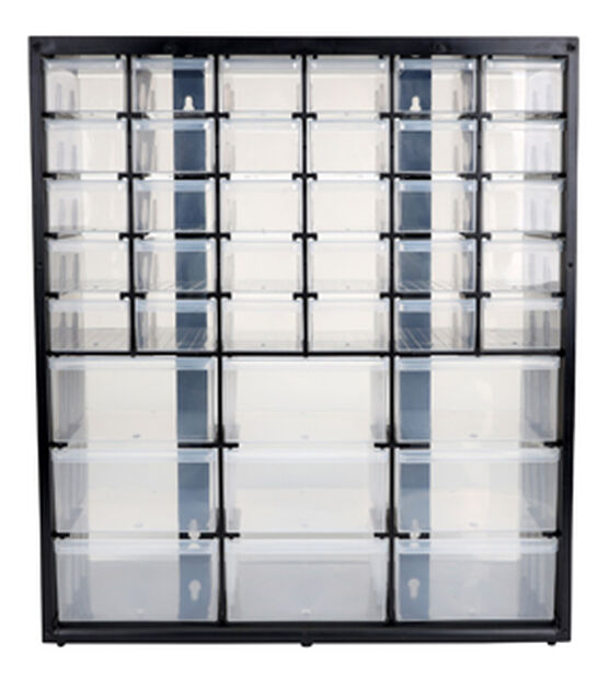ArtBin Black & Clear Store in 39 Drawer Cabinet, , hi-res, image 6