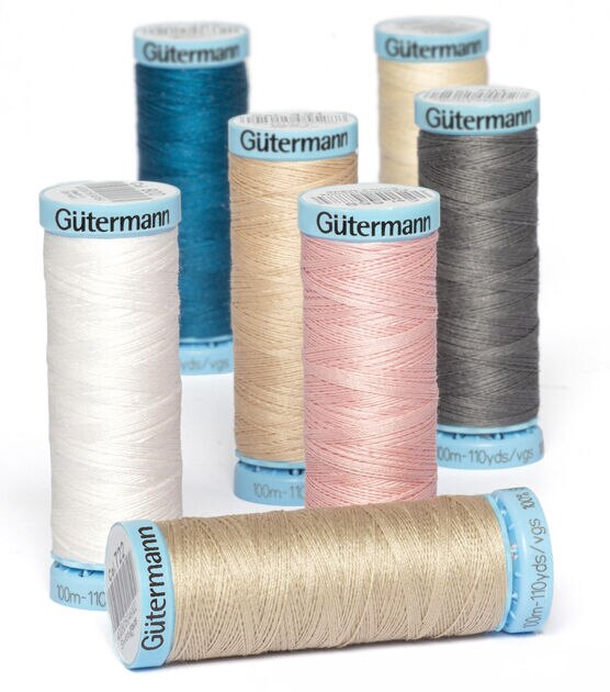 Gutermann 110yd 30wt Silk Thread, , hi-res, image 1