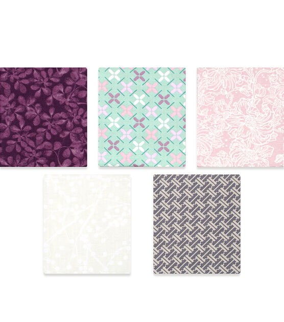 18" x 21" Floral Cotton Fabric Quarters 5ct by Keepsake Calico, , hi-res, image 3