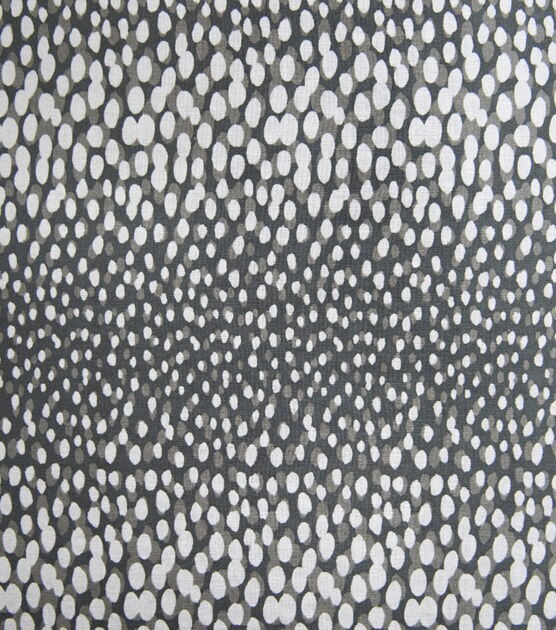 Black & White Dots Quilt Cotton Fabric by Keepsake Calico | JOANN