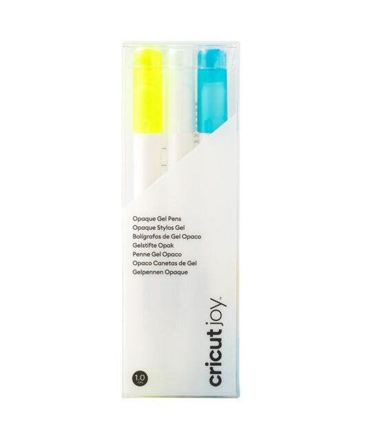 Cricut Joy 1mm Yellow & Blue Opaque Gel Pens 3ct