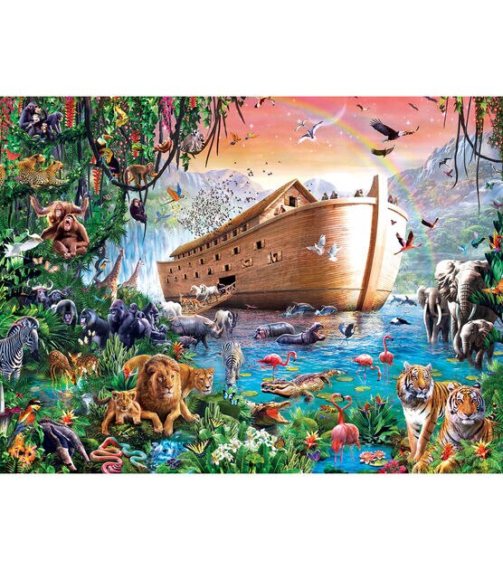MasterPieces 18" x 24" Noah's Ark Finds Shore Jigsaw Puzzle 550pc, , hi-res, image 2