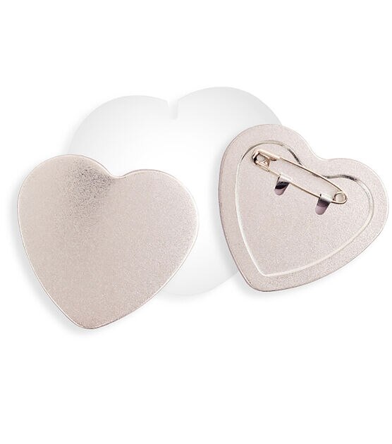 We R Memory Keepers 2" Press Heart Buttons 27ct, , hi-res, image 3