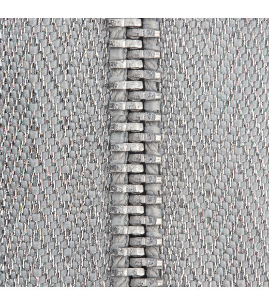 Coats & Clark 9" Metallic Closed Bottom Zipper, , hi-res, image 7