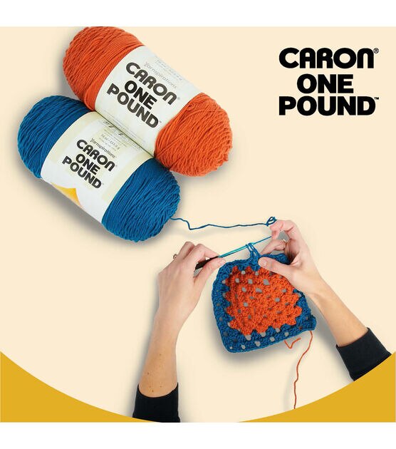Soft Grey Caron One Pound Yarn