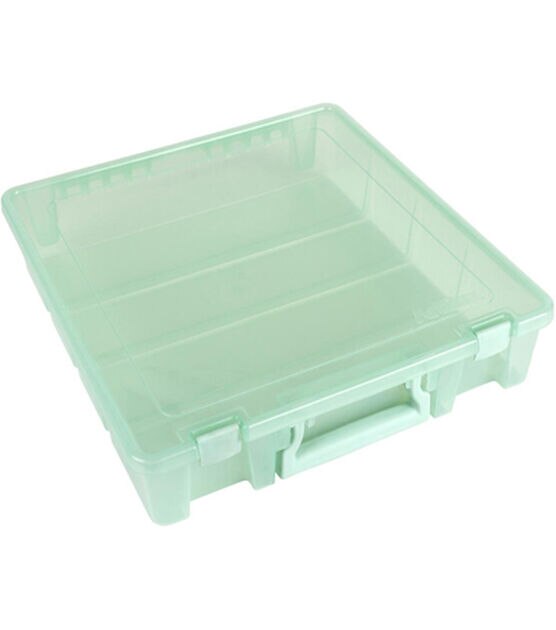 ArtBin 15" Super Satchel Mint 1 Compartment Box With Handle & Latches, , hi-res, image 4