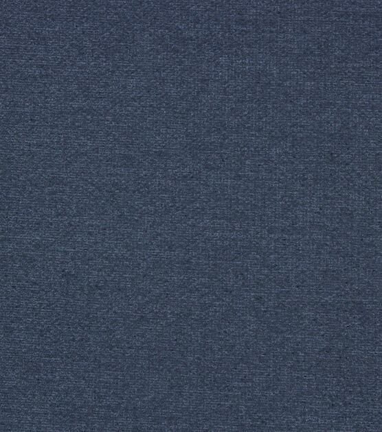 Richloom Hubbub Lapis Upholstery Solid Chenille Fabric