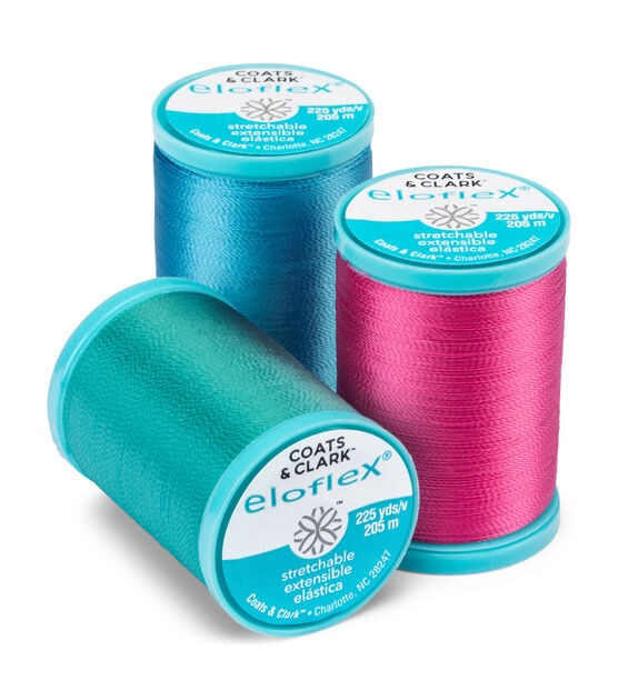 Coats Eloflex Stretch Thread 225yd Box, , hi-res, image 1