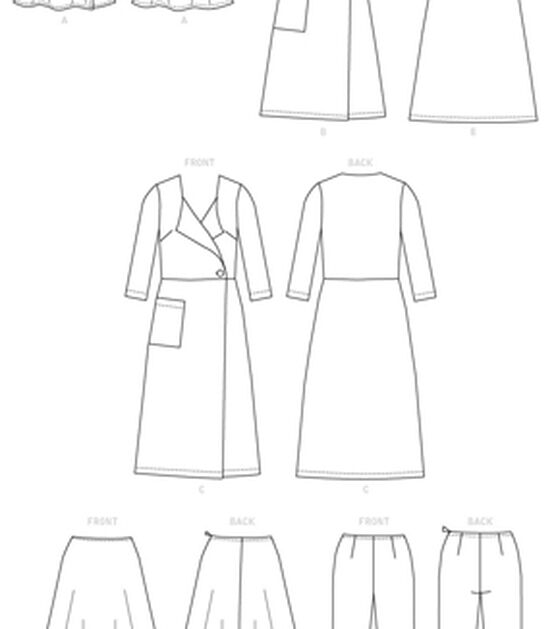 Butterick B6670 Size 6 to 14 Misses Apparel Sewing Pattern, , hi-res, image 5
